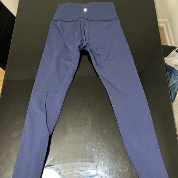 lululemon Align Tights Navy Blue - Picture 2 of 2